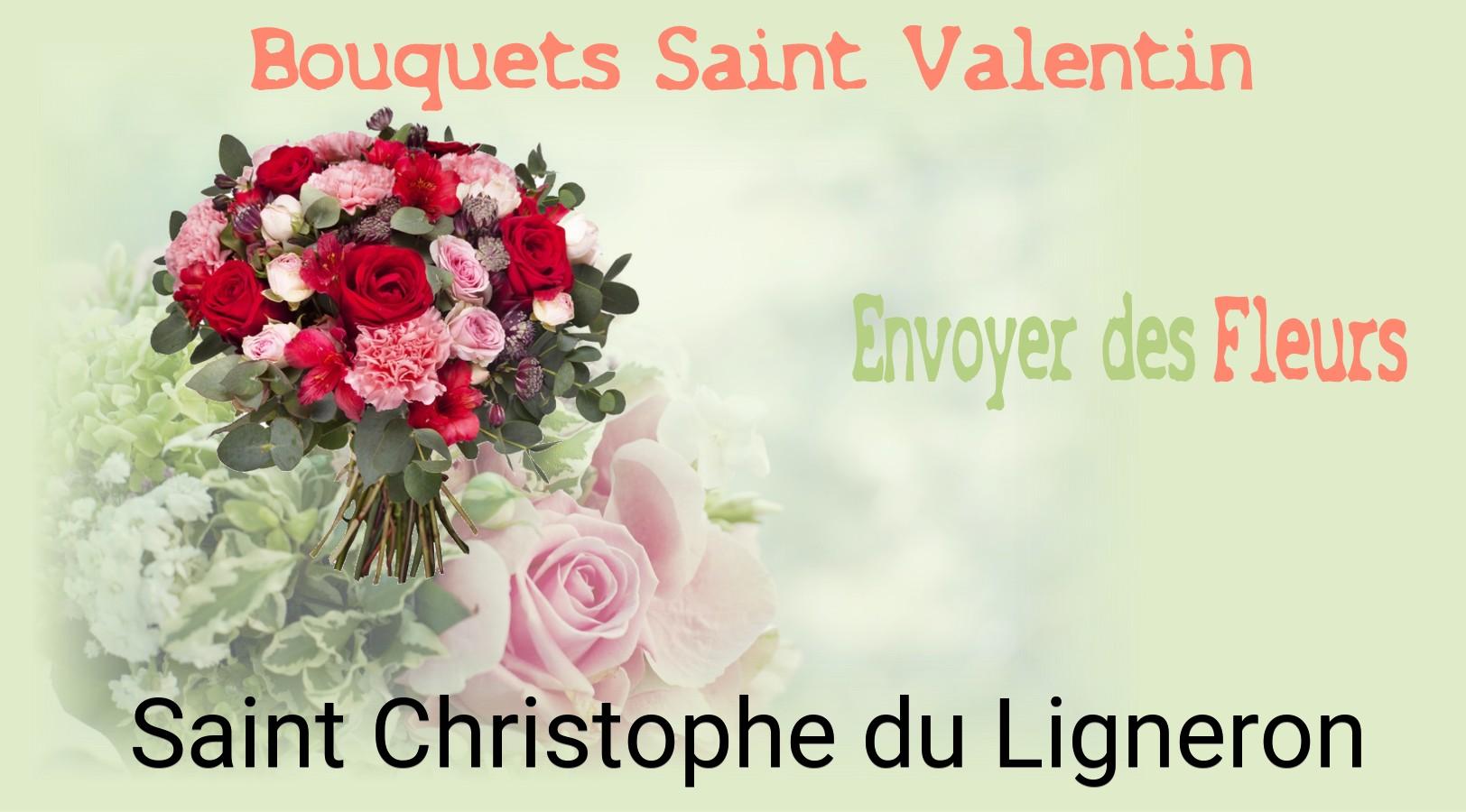 Roses de Saint-Valentin livrées à Saint-Christophe-du-Ligneron